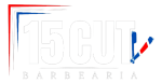 15 CUT Barbearia - Logo