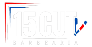 15 CUT Barbearia - Logo